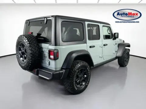 Photos of 2023 Jeep Wrangler Willys 4xe for sale in Marlborough, MA at AutoMax Marlborough