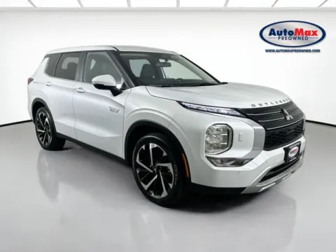 White 2023 Mitsubishi Outlander PHEV SE for sale in Marlborough, MA