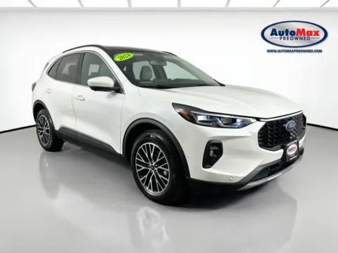 White 2024 Ford Escape Plug-In Hybrid Premium Edition for sale in Marlborough, MA