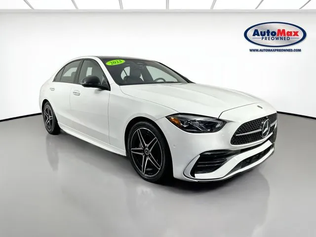 White 2023 Mercedes-Benz C-Class C 300 for sale in Marlborough, MA