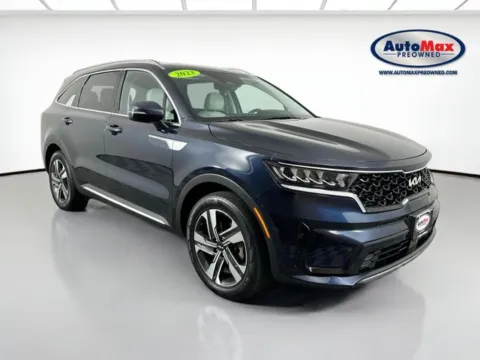 Blue 2023 Kia Sorento Hybrid EX for sale in Marlborough, MA