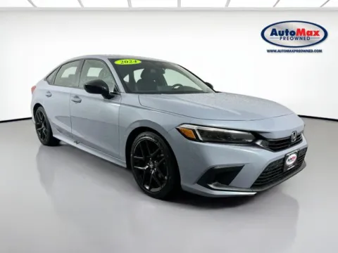 Blue 2024 Honda Civic Sport for sale in Marlborough, MA