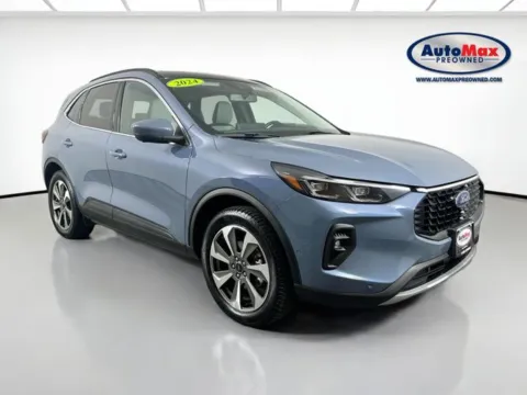 Blue 2024 Ford Escape Hybrid Platinum for sale in Marlborough, MA