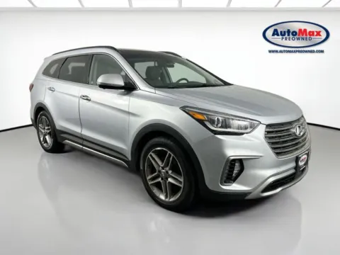Silver 2017 Hyundai Santa Fe Limited Ultimate for sale in Marlborough, MA
