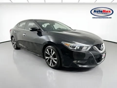 Black 2017 Nissan Maxima 3.5 SL for sale in Marlborough, MA