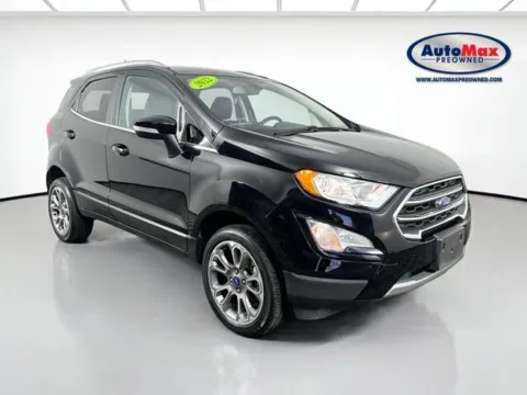 Black 2022 Ford EcoSport Titanium for sale in Marlborough, MA