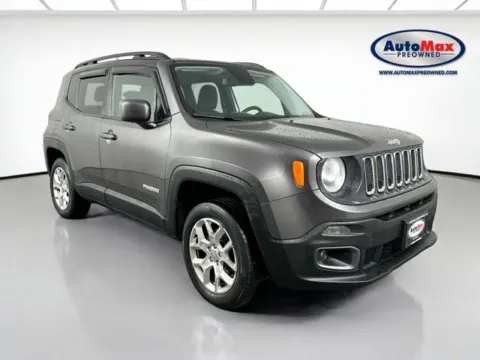 Gray 2016 Jeep Renegade Latitude for sale in Marlborough, MA