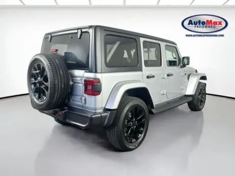 Photos of 2023 Jeep Wrangler Sahara 4xe for sale in Marlborough, MA at AutoMax Marlborough