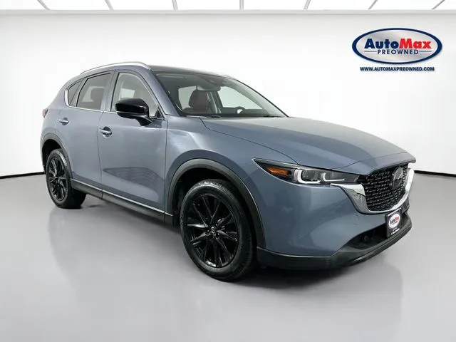 Gray 2022 Mazda CX-5 2.5 S Carbon Edition for sale in Marlborough, MA