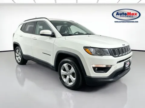 White 2019 Jeep Compass Latitude for sale in Marlborough, MA
