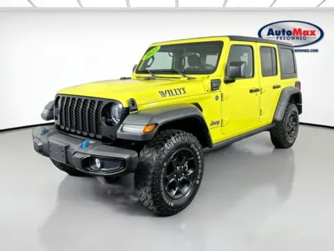 Another view of 2023 Jeep Wrangler Base 4xe for sale in Marlborough, MA at AutoMax Marlborough