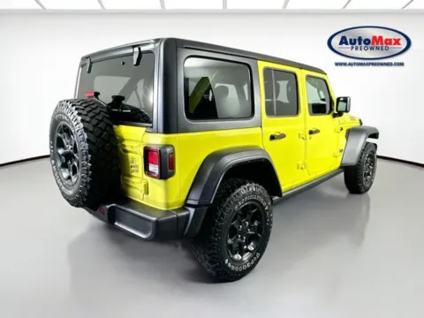 Photos of 2023 Jeep Wrangler Willys 4xe for sale in Marlborough, MA at AutoMax Marlborough
