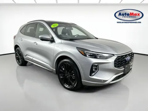 Silver 2023 Ford Escape Hybrid ST-Line Elite for sale in Marlborough, MA