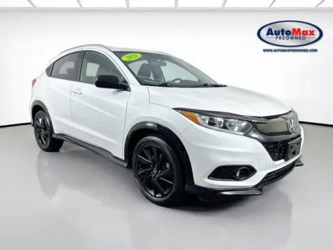 White 2021 Honda HR-V Sport for sale in Marlborough, MA