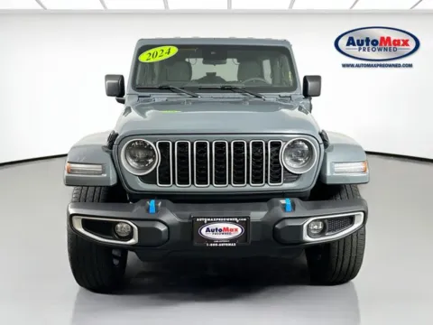 Photos of 2024 Jeep Wrangler Sahara 4xe for sale in Marlborough, MA at AutoMax Marlborough