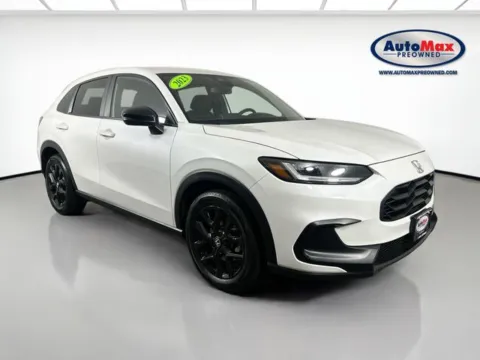 White 2023 Honda HR-V Sport for sale in Marlborough, MA