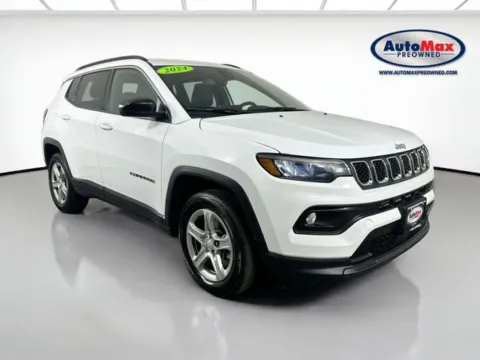 White 2024 Jeep Compass Latitude for sale in Marlborough, MA