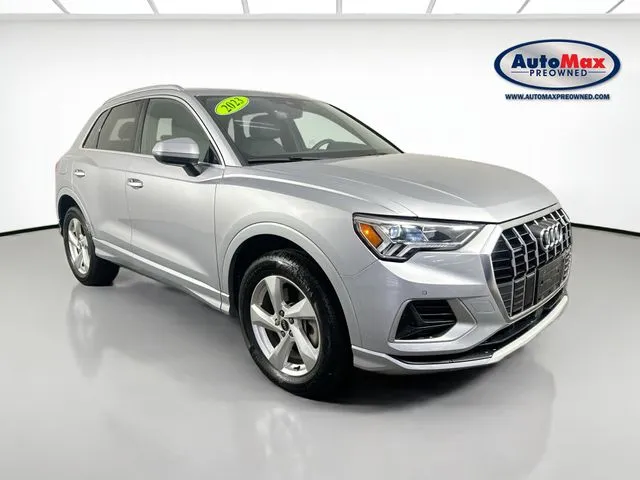 Silver 2022 Audi Q3 Premium Plus for sale in Marlborough, MA