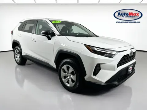 White 2023 Toyota RAV4 LE for sale in Marlborough, MA