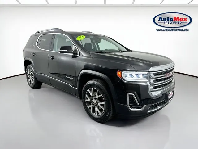 Black 2021 GMC Acadia SLE for sale in Marlborough, MA