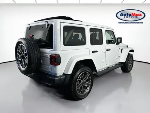 Photos of 2023 Jeep Wrangler Sahara 4xe for sale in Marlborough, MA at AutoMax Marlborough
