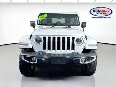 Photos of 2023 Jeep Wrangler Sahara 4xe for sale in Marlborough, MA at AutoMax Marlborough
