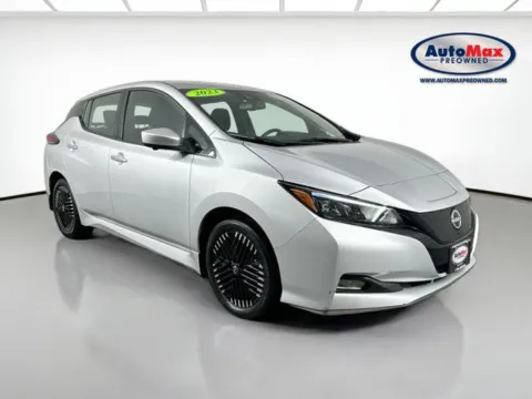 Silver 2023 Nissan Leaf SV Plus for sale in Marlborough, MA