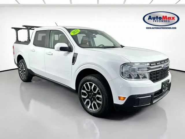 White 2022 Ford Maverick Lariat for sale in Marlborough, MA