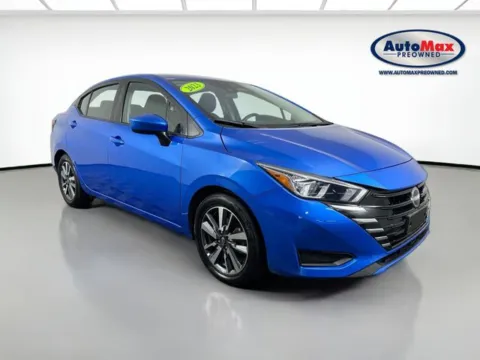 Blue 2023 Nissan Versa 1.6 SV for sale in Marlborough, MA