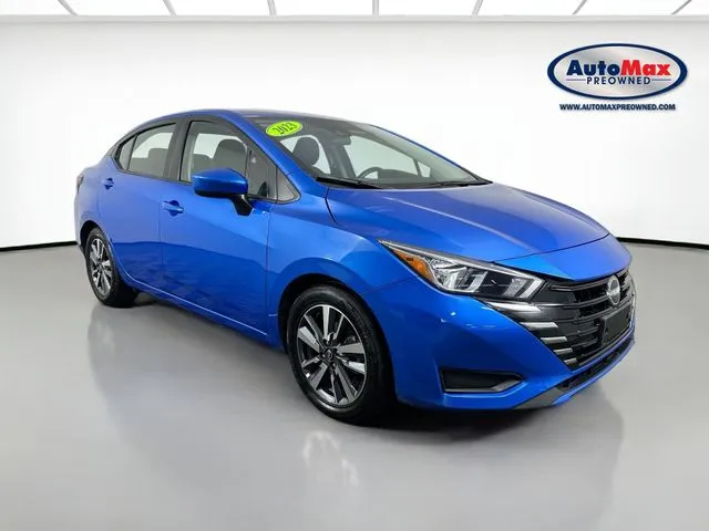 Blue 2023 Nissan Versa 1.6 SV for sale in Marlborough, MA