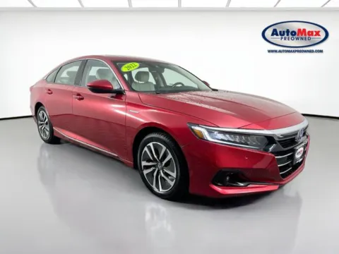 Red 2022 Honda Accord Hybrid EX-L for sale in Marlborough, MA