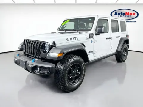 More photos of 2023 Jeep Wrangler Willys 4xe at AutoMax Marlborough, MA