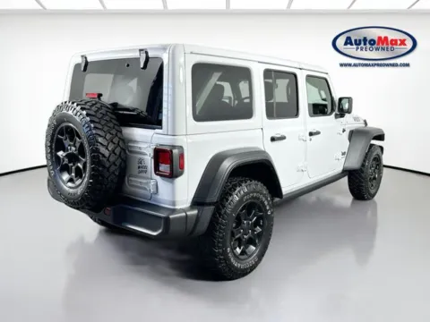 Photos of 2023 Jeep Wrangler Willys 4xe for sale in Marlborough, MA at AutoMax Marlborough