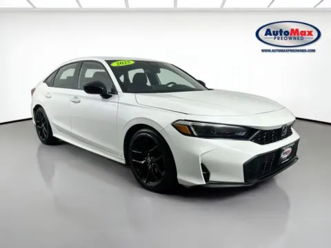 White 2025 Honda Civic Sport for sale in Marlborough, MA