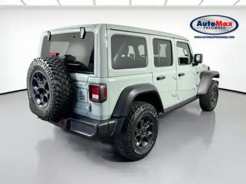 Photos of 2023 Jeep Wrangler Willys 4xe for sale in Marlborough, MA at AutoMax Marlborough