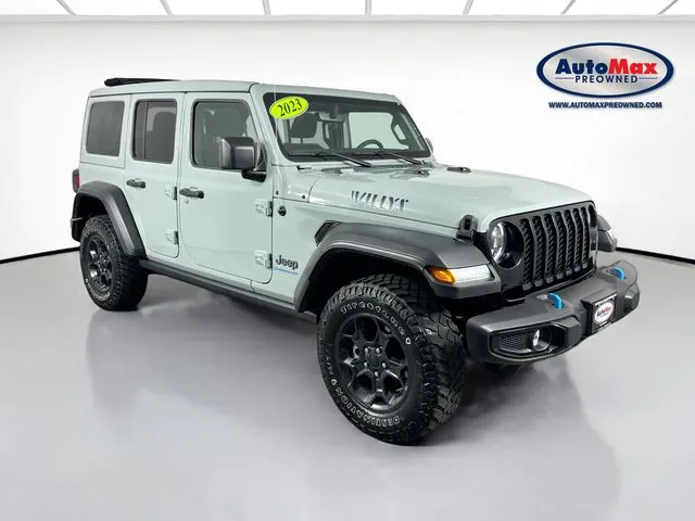2023 Jeep Wrangler Willys 4xe for sale in Marlborough, MA
