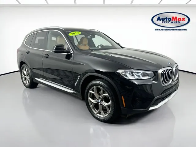 Black 2024 BMW X3 xDrive30i for sale in Marlborough, MA