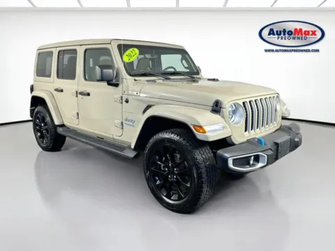 Unknown 2022 Jeep Wrangler Unlimited Sahara 4xe for sale in Marlborough, MA