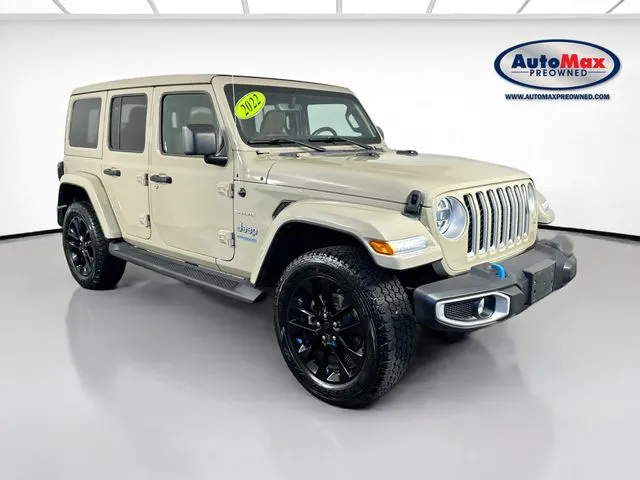Unknown 2022 Jeep Wrangler Unlimited Sahara 4xe for sale in Marlborough, MA