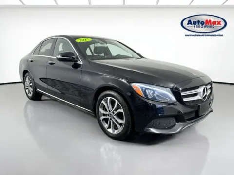 Black 2017 Mercedes-Benz C-Class C 300 for sale in Marlborough, MA