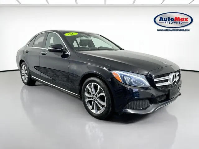 Black 2017 Mercedes-Benz C-Class C 300 for sale in Marlborough, MA
