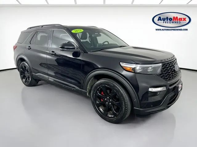 Black 2022 Ford Explorer ST for sale in Marlborough, MA