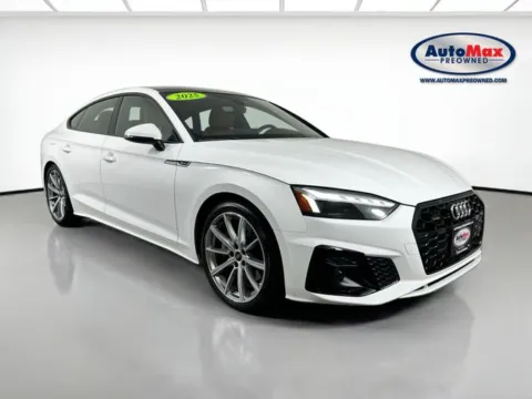 White 2025 Audi A5 Sportback 45 S line Premium for sale in Marlborough, MA