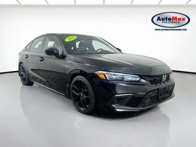 Black 2022 Honda Civic Sport for sale in Marlborough, MA