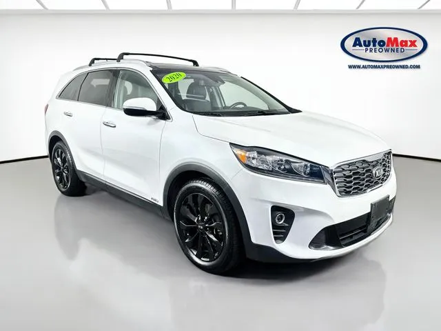 White 2020 Kia Sorento EX for sale in Marlborough, MA