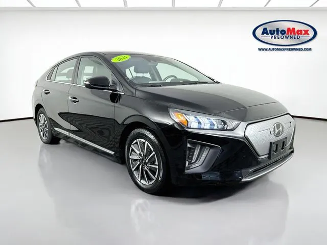 Black 2021 Hyundai Ioniq Electric Limited for sale in Marlborough, MA