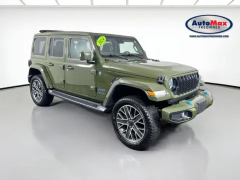 Green 2024 Jeep Wrangler High Altitude 4xe for sale in Marlborough, MA