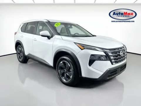 White 2025 Nissan Rogue SV for sale in Marlborough, MA