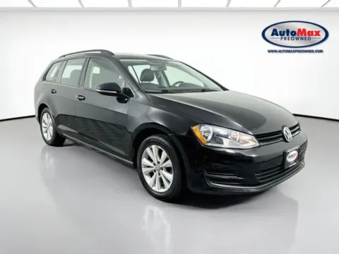 Black 2017 Volkswagen Golf SportWagen S for sale in Marlborough, MA