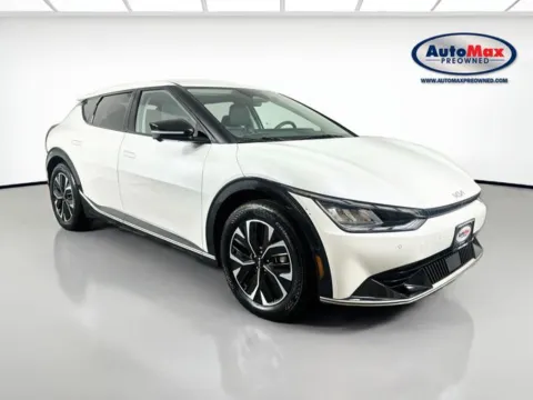 White 2024 Kia EV6 Wind for sale in Marlborough, MA